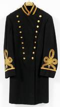 19TH CENTURY US NAVAL COAT W BRAID  EAGLE PINS