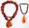 AMBER BEAD NECKLACE  AMBER PENDANT NECKLACE