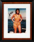 SOPHIA LOREN AUTOGRAPHED COLOR PHOTO