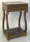 Beidermeyer mahogany sewing stand