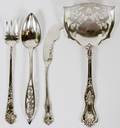 DOMINICK  HAFF GRAPE  MAZARIN STERLING FLATWARE