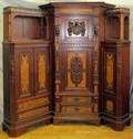 GERMAN CORNER CABINET C 1830