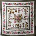 HERMES LES JARDINIRES DU ROY SILK SCARF