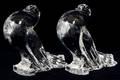 STEUBEN GLASS DOVES PAIR