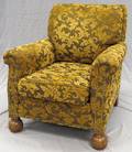 UPHOLSTERED DESIGNER ARMCHAIR