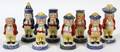 ENGLISH STAFFORDSHIRE TOBY FIGURAL CONDIMENTS