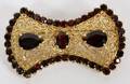 EDWARDIAN STYLE 18KT GOLD  GARNET LADYS BROOCH
