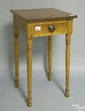 New England Sheraton one drawer stand