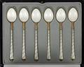 EGON LAURIDSEN STERLING SILVER  ENAMEL SPOONS6