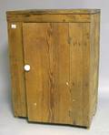 Yellow pine wall cupboard