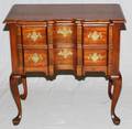 QUEEN ANN STYLE MAHOGANY TWO DRAWER CHEST