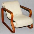 ALVAR AALTO STYLE LOUNGE CHAIR C 19401960