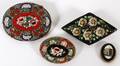 ITALIAN MICRO MOSAIC BROOCHESPINS THREE