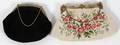 FRENCH BEADED  ENAMEL VINTAGE EVENING BAGS TWO