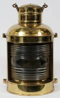 PERKOPERKINS MARINE LAMP BRASS SHIPS LAMP