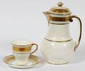 MINTON PORCELAIN COFFEE POT CUPS  SAUCERS 23 PCS