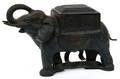 IRON ELEPHANT CIGARETTE DISPENSER C 1900