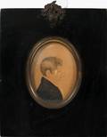 WATERCOLOR SILHOUETTE C 1850