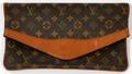 LOUIS VUITTON MONOGRAM CANVAS ENVELOPE CLUTCH