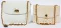 GUCCI LIZARD  LEATHER SHOULDER BAGS W LAPIS