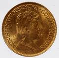 NEDERLANDEN 10 GULDEN GOLD COIN 1917