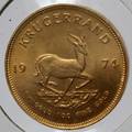 SUIDAFRIKA GOLD COIN KRUGERRAND PORTRAIT  DEER