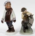 DAHL JENSEN  ROYAL COPENHAGEN PORCELAIN FIGURES
