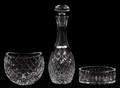 WATERFORD CRYSTAL TABLE WARE  DECANTER 3 PIECES