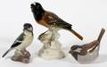 ROYAL COPENHAGEN  GERMAN PORCELAIN BIRDS THREE