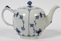 ROYAL COPENHAGEN BLUE FLUTEDPLAIN TEAPOT