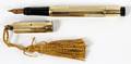 WATERMANS IDEAL 18KT GOLD FOUNTAIN PEN W CASE