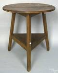 English pine tap table