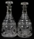 REGENCY CRYSTAL DECANTER 19TH C ONE ONLY