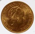 1932 NEDERLANDEN 10 GULDEN GOLD COIN