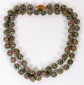 CHINESE CLOISONN BEAD NECKLACE