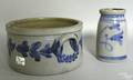 Two stoneware crocks