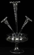 BLOWN GLASS EPERGNE C 1860