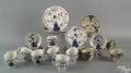 Gaudy Welsh porcelain 19th c