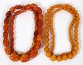 AMBER BEAD NECKLACES TWO