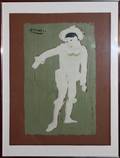 AFTER PABLO PICASSO LITTLE WHITE CLOWN PRINT