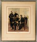 LITHOGRAPH OFFICERS GENERAL STAFF  IN FULL DRESS