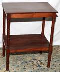 MAHOGANY SIDE TABLE