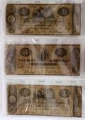 1835 BANK OF WASHTENAW MICHIGAN PAPER CERTIFICATES