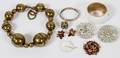 COSTUME JEWELRY EARLYMID 20TH C TEN PIECES
