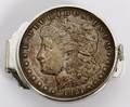 SILVER DOLLAR MONEY CLIP 1921