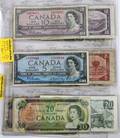 CANADIAN PAPER CURRENCY 20 10 5 2NOTES