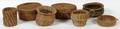 AMERICAN HAND WOVEN BASKETS SEVEN