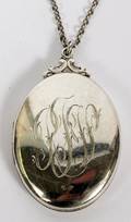 BIRKS STERLING LOCKET  CHAIN