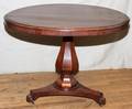 ENGLISH ROSEWOOD ROUND TILTTOP TABLE