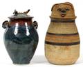 STUDIO POTTERY JARS TWO